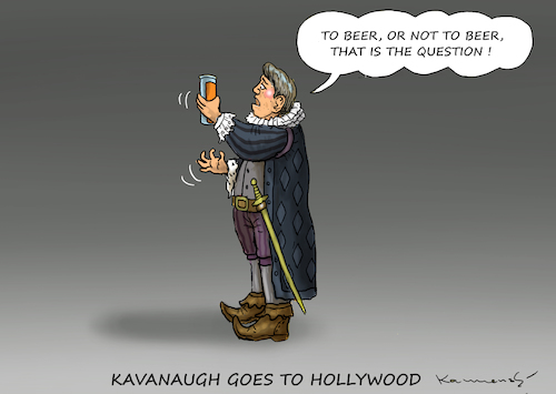 Cartoon: KAVANAUGH GOES TO HOLLYWOOD (medium) by marian kamensky tagged obama,trump,präsidentenwahlen,usa,baba,vanga,republikaner,inauguration,demokraten,wikileaks,faschismus,manafort,cohen,hurrikan,florence,kavanaugh,obama,trump,präsidentenwahlen,usa,baba,vanga,republikaner,inauguration,demokraten,wikileaks,faschismus,manafort,cohen,hurrikan,florence,kavanaugh