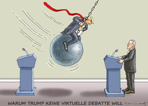 KEINE VIRTUELLE DEBATTE KEINE VIRTUELLE DEBATTE