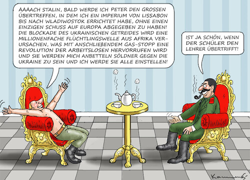 KEINER KANN PUTIN STOPPEN! KEINER KANN PUTIN STOPPEN!