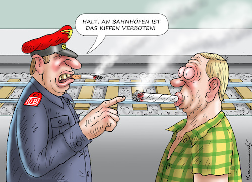 KIFFERVERBOT AN BAHNHÖFEN KIFFERVERBOT AN BAHNHÖFEN