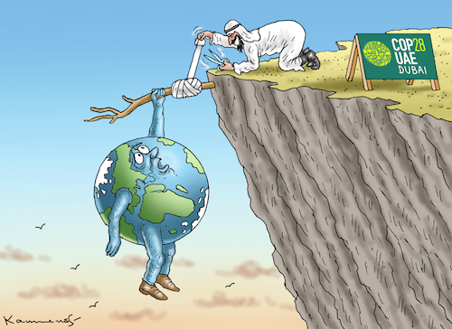 Cartoon: KLIMAKONFERENZ-SCHLUSSDOKUMENT (medium) by marian kamensky tagged klimakonferenz,dubai,schlussdokument,klimakonferenz,dubai,schlussdokument