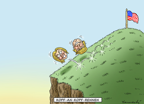 KOPF-AN-KOPF-RENNEN KOPF-AN-KOPF-RENNEN