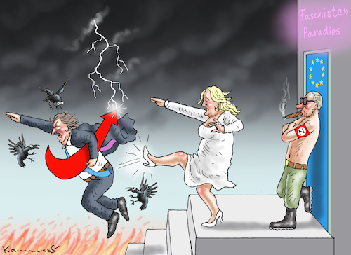 KRAH LE PEN UND ZUHÄLTER KRAH LE PEN UND ZUHÄLTER