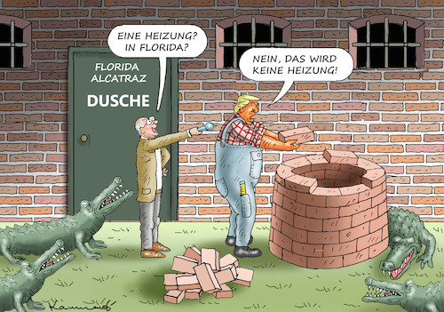 Cartoon: KREMATORIUMBAUER TRUMP (medium) by marian kamensky tagged musk,trump,zuckerberg,bezos,felon,and,elon,in,panama,zölle,diktator,selenskyj,putin,ukraine,usa,china,alcatraz,florida,handelskrieg,musk,trump,zuckerberg,bezos,felon,and,elon,in,panama,zölle,diktator,selenskyj,putin,ukraine,usa,china,alcatraz,florida,handelskrieg
