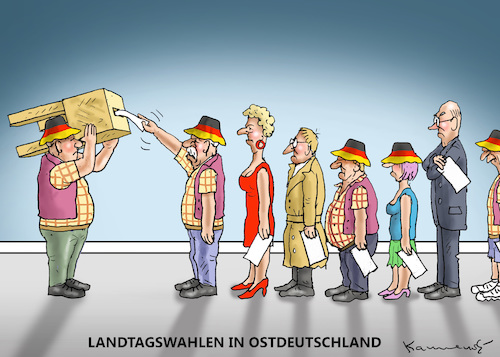 LANDTAGSWAHLEN IN OSTDEUTSCHLAND