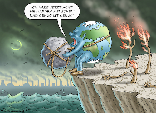 Cartoon: LEBENSMÜDER PLANET ERDE (medium) by marian kamensky tagged lebensmüder,planet,erde,acht,milliarden,menschen,lebensmüder,planet,erde,acht,milliarden,menschen