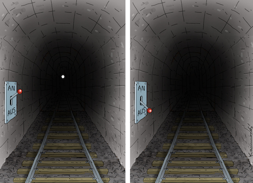 LICHT AM ENDE DES TUNNELS LICHT AM ENDE DES TUNNELS
