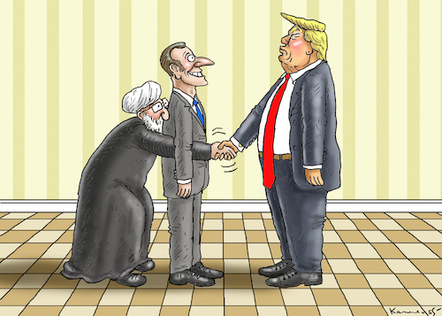 MACRON BESUCHT HEUTE TRUMP