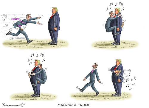 MACRON BESUCHT TRUMP MACRON BESUCHT TRUMP