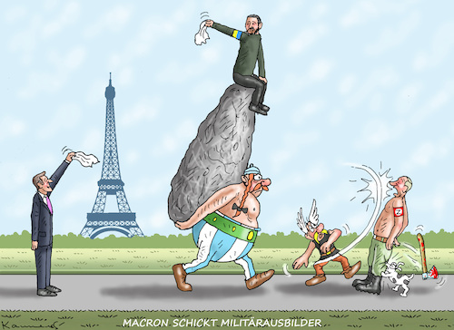 MACRON SCHICKT MILITÄRAUSBILDER MACRON SCHICKT MILITÄRAUSBILDER