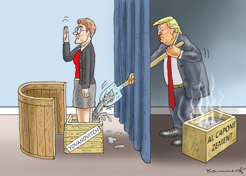 Cartoon: MAFIOSI TRUMP (medium) by marian kamensky tagged selenskyj,ukraine,rüstungsgeld,trump,wahllampfhilfe,joe,biden,yovanovitch,amtsenthebungsverfahren,selenskyj,ukraine,rüstungsgeld,trump,wahllampfhilfe,joe,biden,yovanovitch,amtsenthebungsverfahren