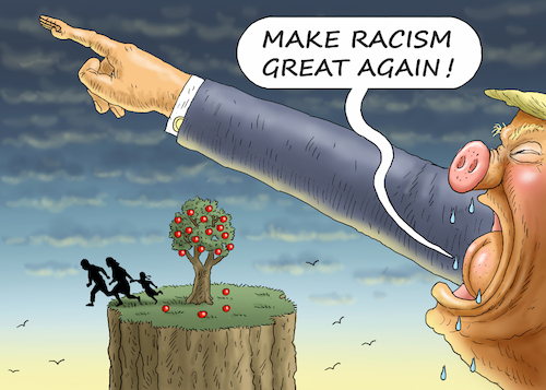 MAKE RACISM GREAT AGAIN ! MAKE RACISM GREAT AGAIN !