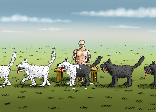 Maler Diktator Putin