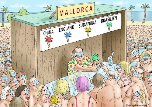 MALLORCAS NEU-VERSEUCHUNG MALLORCAS NEU-VERSEUCHUNG