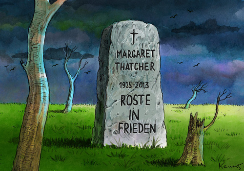 Cartoon: Margaret Thatcher in Rost (medium) by marian kamensky tagged margaret,tatcher,schrottplatz,der,geschichte,friedhof,margaret,tatcher,schrottplatz,der,geschichte,friedhof