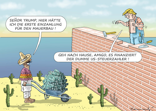 MAUERBAU ZU MEXIKO MAUERBAU ZU MEXIKO