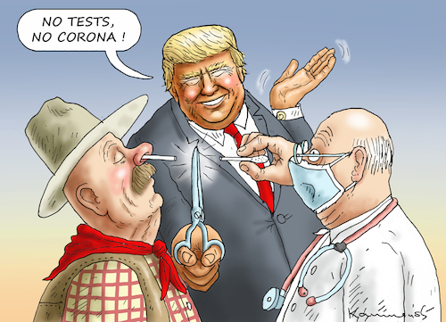 Cartoon: MEDICINE GENIUS TRUMP (medium) by marian kamensky tagged coronavirus,epidemie,gesundheit,panik,stillegung,george,floyd,twittertrump,pandemie,coronavirus,epidemie,gesundheit,panik,stillegung,george,floyd,twittertrump,pandemie