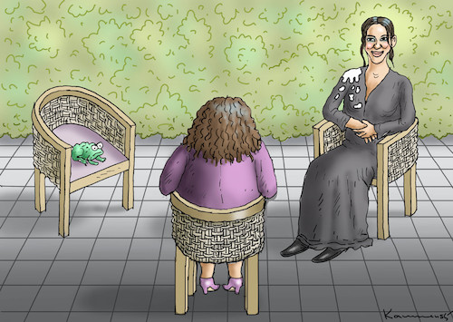 Cartoon: MEGHAN UND HARRY BEI OPRAH (medium) by marian kamensky tagged meghan,und,harry,bei,oprah,winfrei,meghan,und,harry,bei,oprah,winfrei