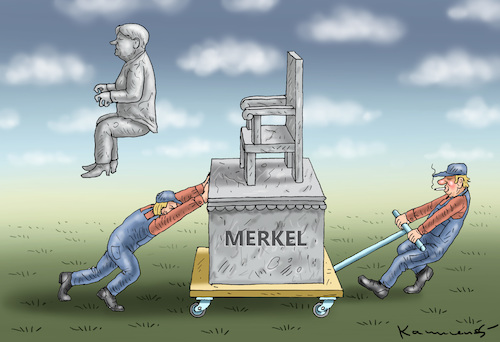 Cartoon: MERKEL BLEIBT (medium) by marian kamensky tagged merkel,seehofer,unionskrise,csu,cdu,flüchtlinge,seehofers,masterplan,massen,brinkmann,merkel,seehofer,unionskrise,csu,cdu,flüchtlinge,seehofers,masterplan,massen,brinkmann