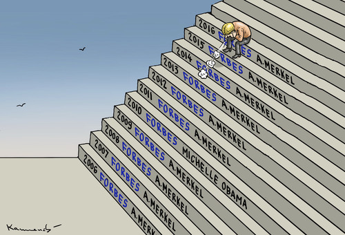 MERKEL DIE MÄCHTIGSTE MERKEL DIE MÄCHTIGSTE