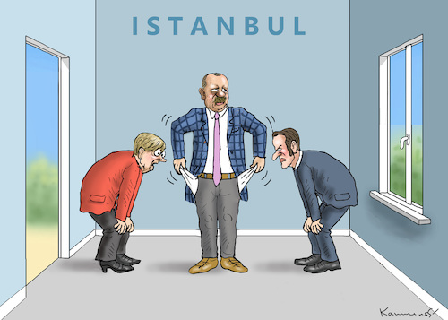 MERKEL UND MACRON BESUCHEN ERDOG MERKEL UND MACRON BESUCHEN ERDOG