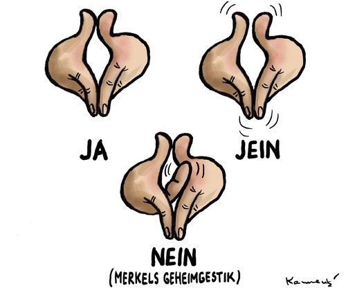 Merkels Geheimgestik Merkels Geheimgestik