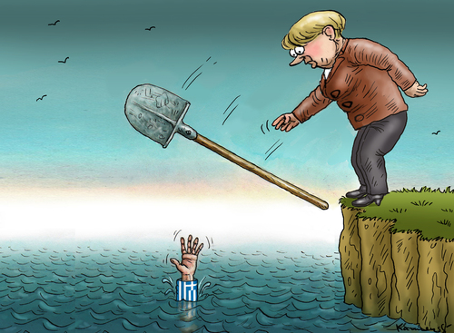 Merkels Hilfe für Griechenland