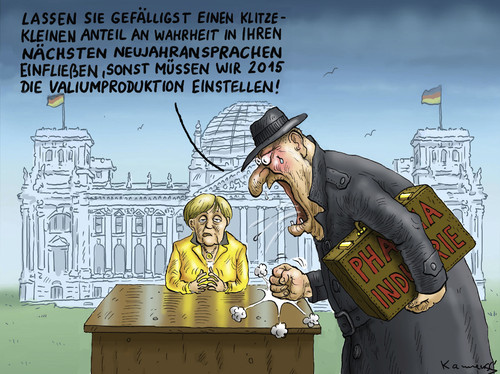 MERKELS NEUJAHRANSPRACHE