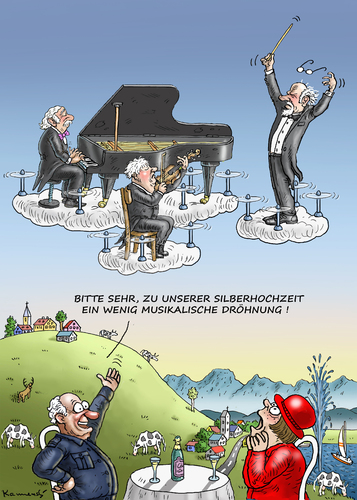 Cartoon: MODERNE TECHNIK UND ROMANTIK (medium) by marian kamensky tagged moderne,technik,und,romantik,moderne,technik,und,romantik