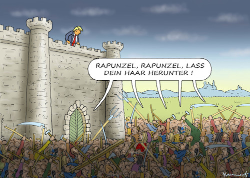 NACHDENKLICHE RAPUNZEL