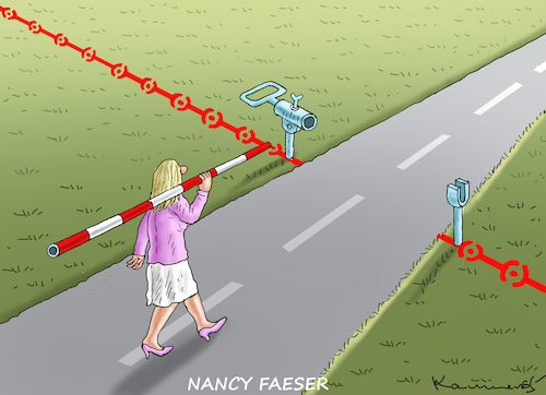 NANCY FAESER MIT SCHLAGBAUM NANCY FAESER MIT SCHLAGBAUM