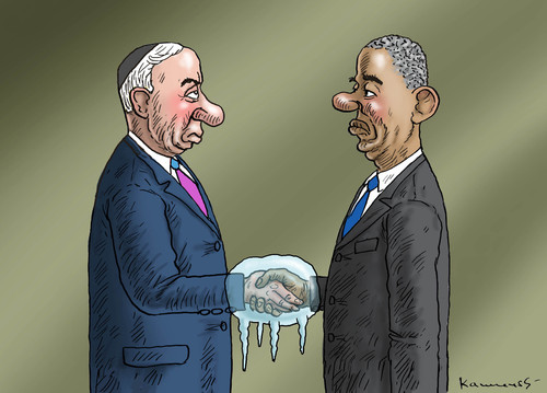 Cartoon: NETANJAHU OBAMA (medium) by marian kamensky tagged netanjahu,obama,kongress,usa,israel,iran,netanjahu,obama,kongress,usa,israel,iran