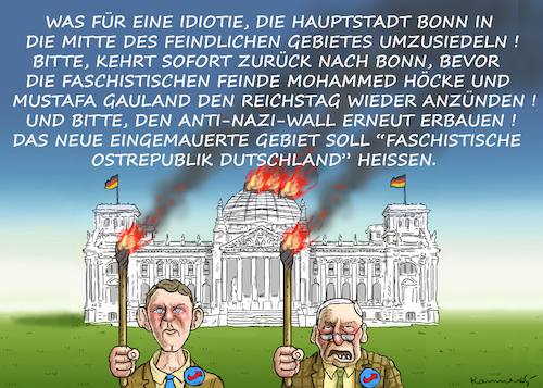 Cartoon: Neuer Reichstagsbrand (medium) by marian kamensky tagged merkel,seehofer,unionskrise,csu,cdu,flüchtlinge,gauland,merz,afd,akk,spahn,pegida,hutbürger,merkel,seehofer,unionskrise,csu,cdu,flüchtlinge,gauland,merz,afd,akk,spahn,pegida,hutbürger