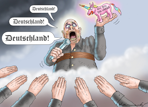 Cartoon: NEUER ROLLENDES R-ÜBERGOTT (medium) by marian kamensky tagged rammstein,till,lindemann,row,zero,system,berliner,staatsanwaltschaft,rammstein,till,lindemann,row,zero,system,berliner,staatsanwaltschaft