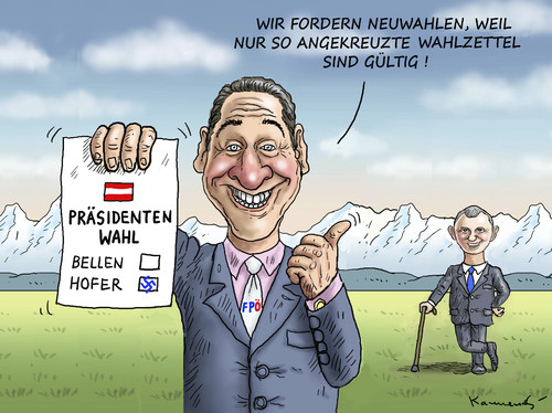 NEUWAHLENRACHE MIT STRACHE