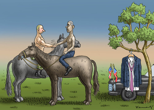 Cartoon: Obama verhindert den 3 Weltkrieg (medium) by marian kamensky tagged vitali,klitsccko,ukraine,janukowitsch,demokratie,gewalt,bürgerkrieg,timoschenko,helmut,schmidt,putinversteher,obama,putin,friedensvertrag,vitali,klitsccko,ukraine,janukowitsch,demokratie,gewalt,bürgerkrieg,timoschenko,helmut,schmidt,putinversteher,obama,putin,friedensvertrag