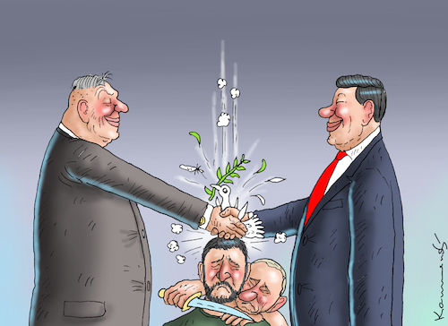 ORBAN AUF DER FRIEDENSMISSION ORBAN AUF DER FRIEDENSMISSION