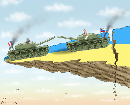 Cartoon: PANZER VERSENKEN (medium) by marian kamensky tagged putins,bescherung,ukraine,provokation,swift,nato,osterweiterung,putins,bescherung,ukraine,provokation,swift,nato,osterweiterung