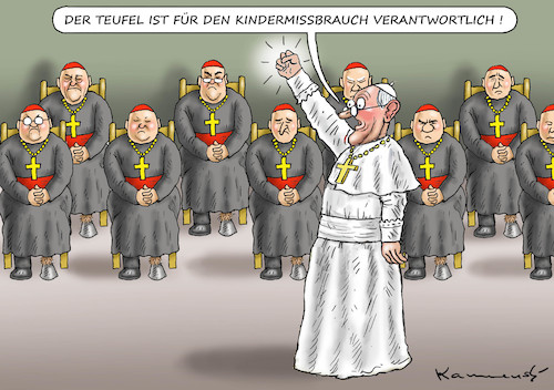 PAPST HAT DEN SCHULDIGEN