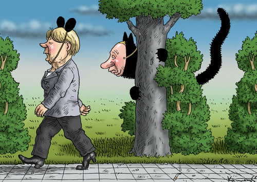 Cartoon: POLITKARNEVAL (medium) by marian kamensky tagged ukraine,konflikt,minsk,putin,poroschenko,merkel,hollande,ukraine,konflikt,minsk,putin,poroschenko,merkel,hollande