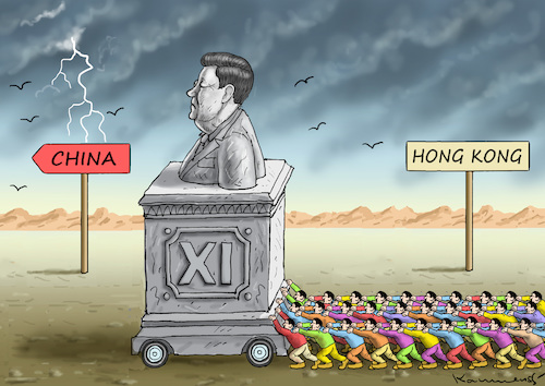 Cartoon: PROTESTE IN HONG KONG (medium) by marian kamensky tagged brexit,theresa,may,england,eu,schottland,weicher,wahlen,boris,johnson,nigel,farage,ostern,seidenstrasse,xi,jinping,referendum,trump,monsanto,bayer,glyphosa,strafzölle,el,paso,proteste,in,hong,kong,brexit,theresa,may,england,eu,schottland,weicher,wahlen,boris,johnson,nigel,farage,ostern,seidenstrasse,xi,jinping,referendum,trump,monsanto,bayer,glyphosa,strafzölle,el,paso,proteste,in,hong,kong