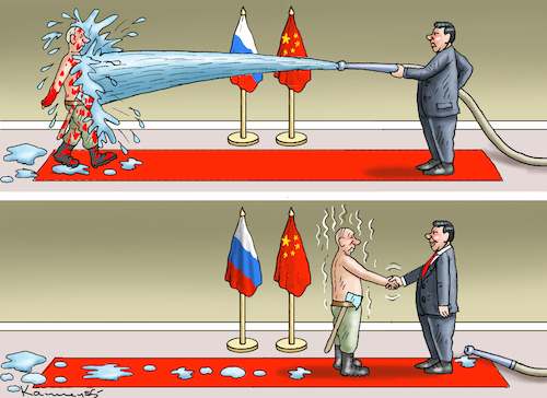 PUTIN BESUCHT XI