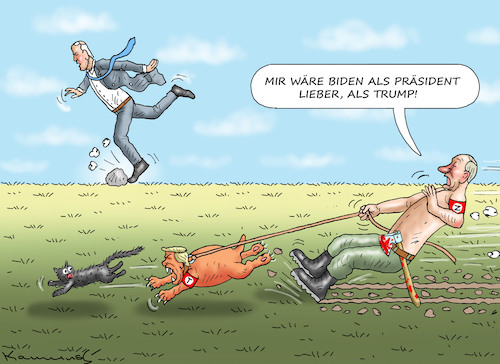 PUTIN BEVORZUGT BIDEN PUTIN BEVORZUGT BIDEN