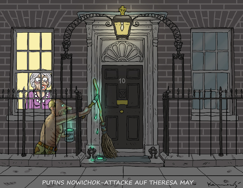 PUTIN IN THE DOWNING STREET