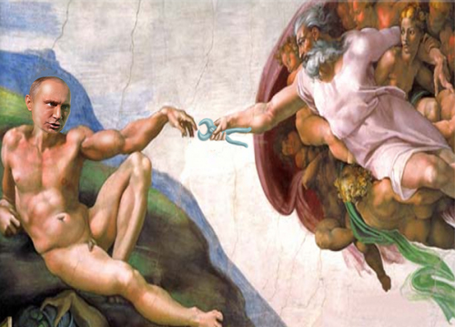 Putin und Gott Putin und Gott