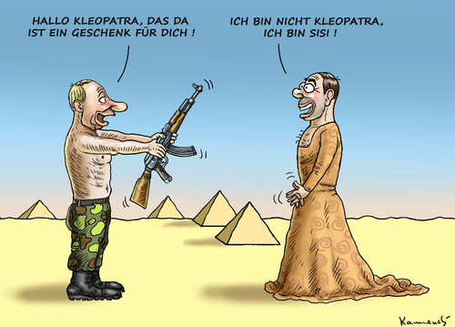 PUTIN UND KLEOPATRA