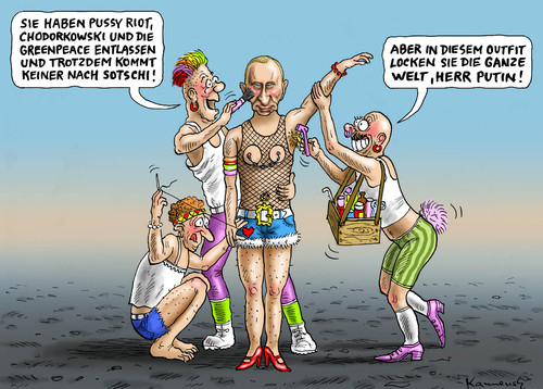Putin und Sotschi Putin und Sotschi