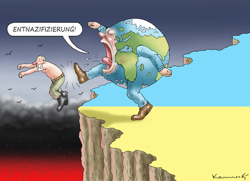 PUTINS ENTNAZIFIZIERUNG PUTINS ENTNAZIFIZIERUNG