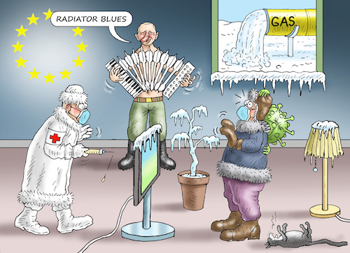 Cartoon: RADIATOR BLUES (medium) by marian kamensky tagged putins,bescherung,ukraine,provokation,swift,nato,osterweiterung,putins,bescherung,ukraine,provokation,swift,nato,osterweiterung