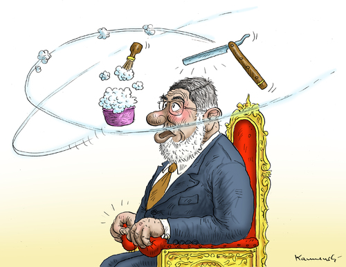Rasurgefahr für Mursi Rasurgefahr für Mursi